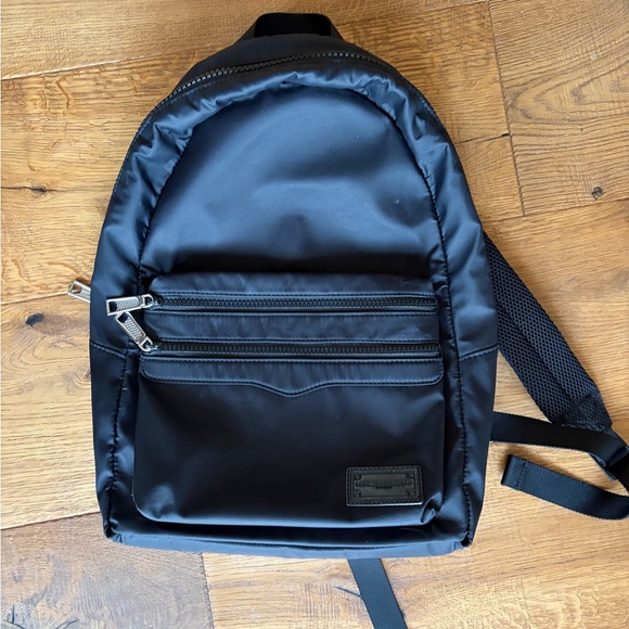Rebecca Minkoff Handbags - Rebecca Minkoff Black Nylon Backpack